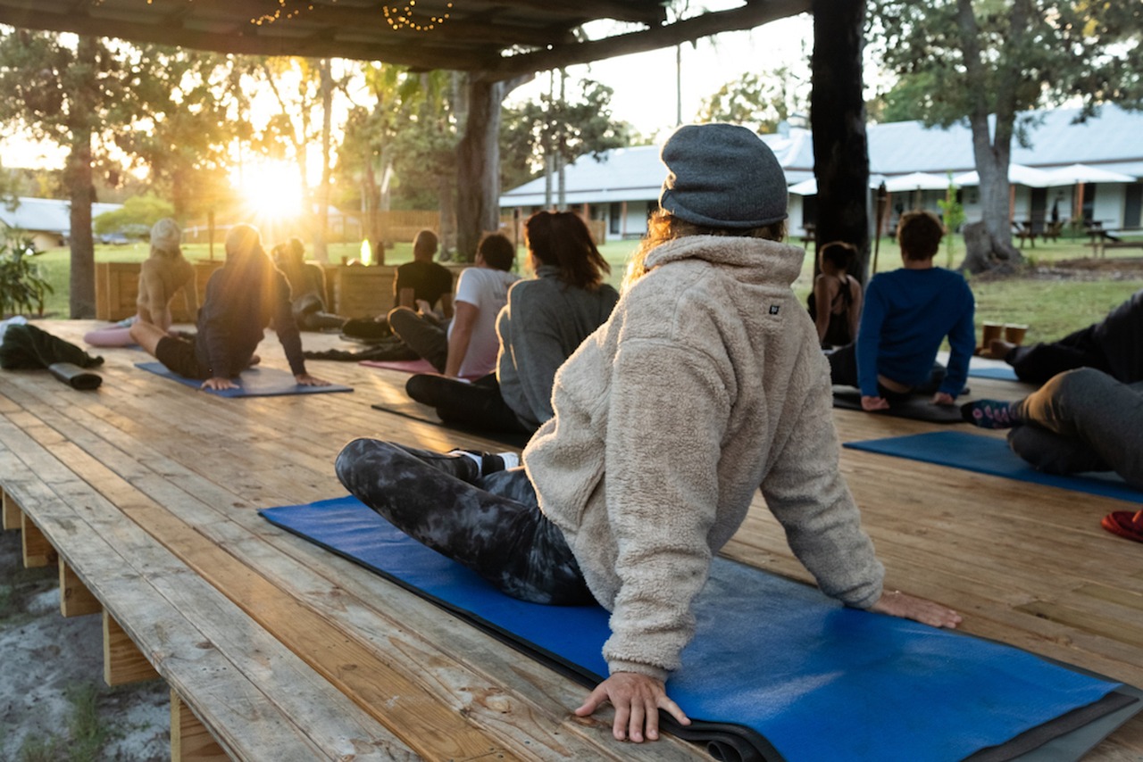 Morning Yoga in the Park